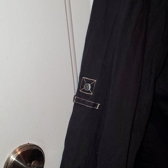 Tommy Hilfiger Black Button Up Shirt L - Picture 5 of 7